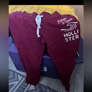 Hollister Girls Sweatpants Size Small “Believe In Waves”